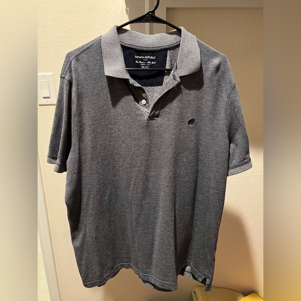 Men’s banana republic polo shirt